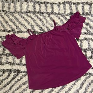 3/$20 New York & Co 7th Avenue Purple Womens Blouse